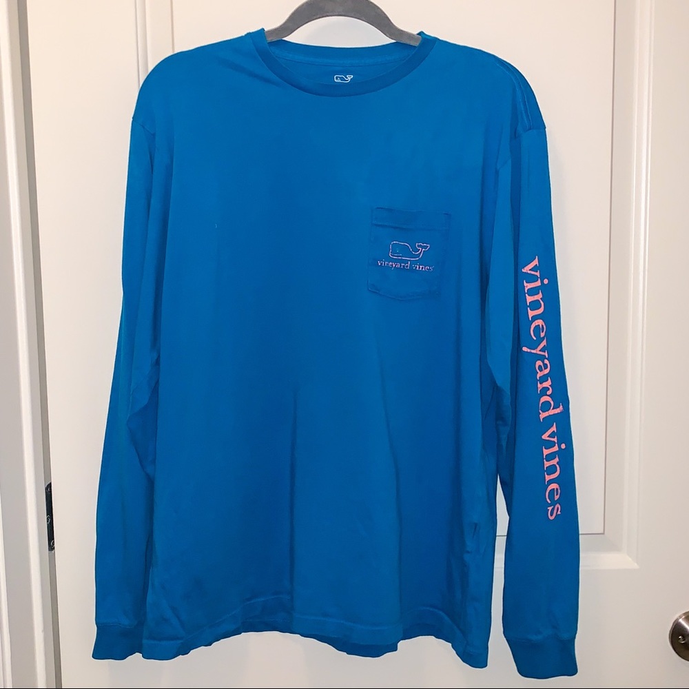 Vineyard Vines Long Sleeve Pocket T-Shirt
